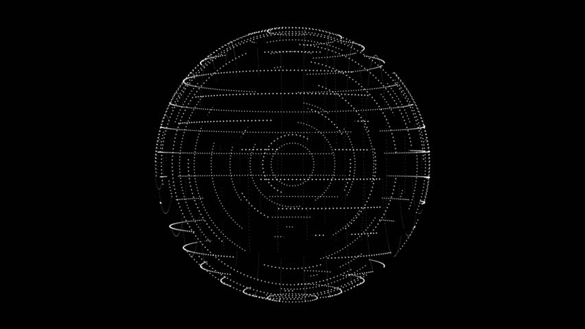 Vector wireframe sphere. 3d earth globe model with meridians and parallels, or latitude and longitude.