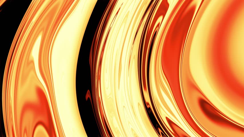 Neon Flowing Liquid Waves Abstract Background