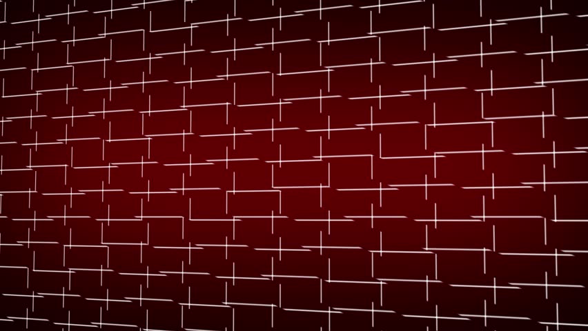 3d animated grid square wave