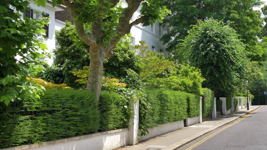 Secretive homes of the rich and famous in London