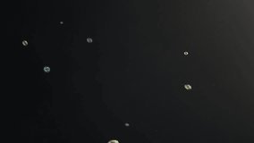 view to bubbles soap balloon appear against a black background and float upwards in night time,Abstract Various Air Bubbles - Powered by Shutterstock - Get 15% off with code: PIKWIZARD15
