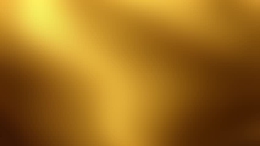Moving abstract blurred gold background	