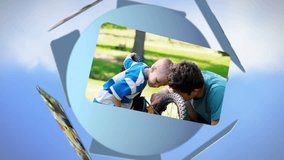 Family fun montage scrolled through by hand - Powered by Shutterstock - Get 15% off with code: PIKWIZARD15