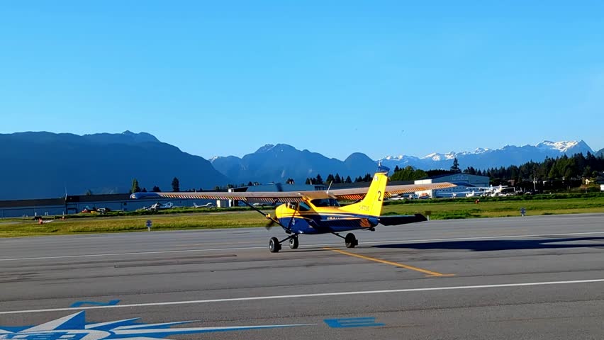 Experience the thrill of aviation with this short video capturing the majestic takeoff and landing of an aircraft. 