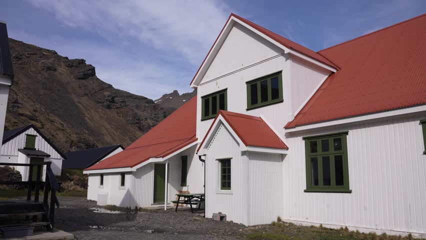 Grytviken Museum Building, South Georgia Island, British Overseas Territory