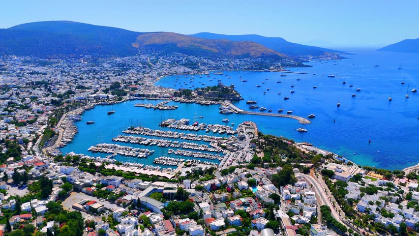 Bodrum is a city on the Bodrum Peninsula, stretching from Turkey