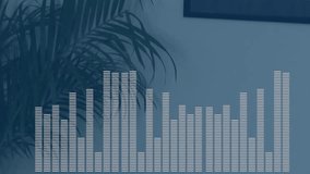 Data analytics and technology icons animation over two people conversing. digital, conversation, communication, business, interaction, networking - Powered by Shutterstock - Get 15% off with code: PIKWIZARD15