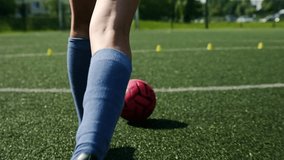 Small Soccer Player Learning Ball Control On The Field - Powered by Shutterstock - Get 15% off with code: PIKWIZARD15