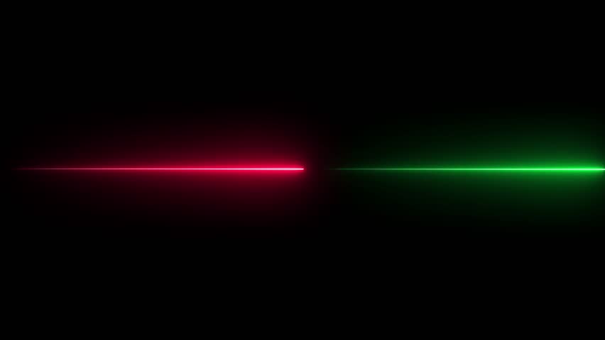 Neon line colorful animation in blac backround	