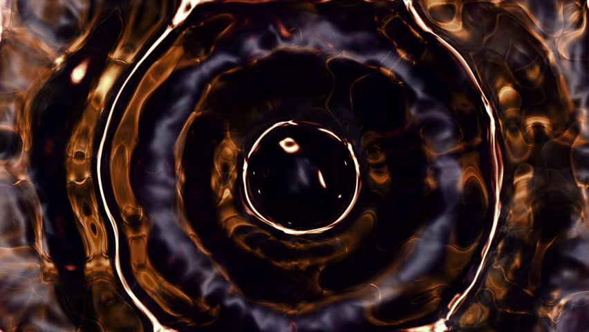 Liquid dissolve, fluid waves, 4K, abstract background, organic, micro, microscopic, loop, 