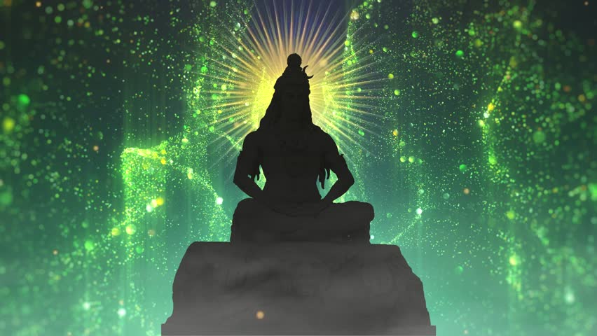 Shiva animation for Indian festival Bam Bhole, Shankar animation in 4K animation