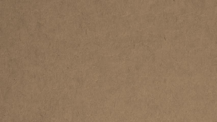 Stop motion of brown crumpled paper Kraft texture background 4k Video
