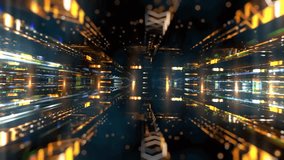 Golden blocks moving animation background  - Powered by Shutterstock - Get 15% off with code: PIKWIZARD15