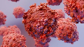 Virus Cells under microscope, Microbiome and Bacteria illness, Protein structure, Microbiology Infectious Disease, Coronavirus covid-19 disease, infection, influenza epidemiology, HIV HPV, 3d render - Powered by Shutterstock - Get 15% off with code: PIKWIZARD15