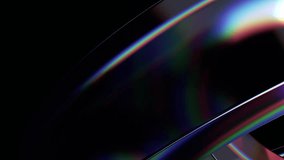 Abstract animation, minimalist background with color refraction effect, 4k seamless looped video, 3d render - Powered by Shutterstock - Get 15% off with code: PIKWIZARD15