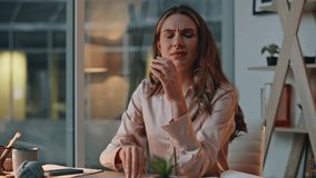 Shocked manager reading notification email in night office. Closeup upset woman working laptop receiving bad news. Frustrated stressed businesswoman closing computer thinking problem solution at desk. - Powered by Shutterstock - Get 15% off with code: PIKWIZARD15