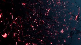3D animation Depicting neurons firing electrical impulses. Brain nerve cell activity, neurogenesis, neurotransmitters, synapse function. Nervous system exploration - Powered by Shutterstock - Get 15% off with code: PIKWIZARD15