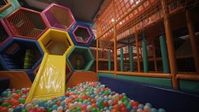 Colorful Indoor Playground with Slide and Ball Pit - Powered by Shutterstock - Get 15% off with code: PIKWIZARD15