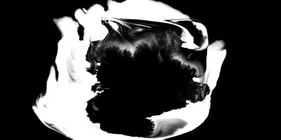 ink transition splatter blot spreading left to right turbulent moving abstract painting animation background new cool nice motion dynamic beautifu