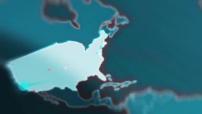 Real-time view of cyber attacks digital world map, macro view - Powered by Shutterstock - Get 15% off with code: PIKWIZARD15