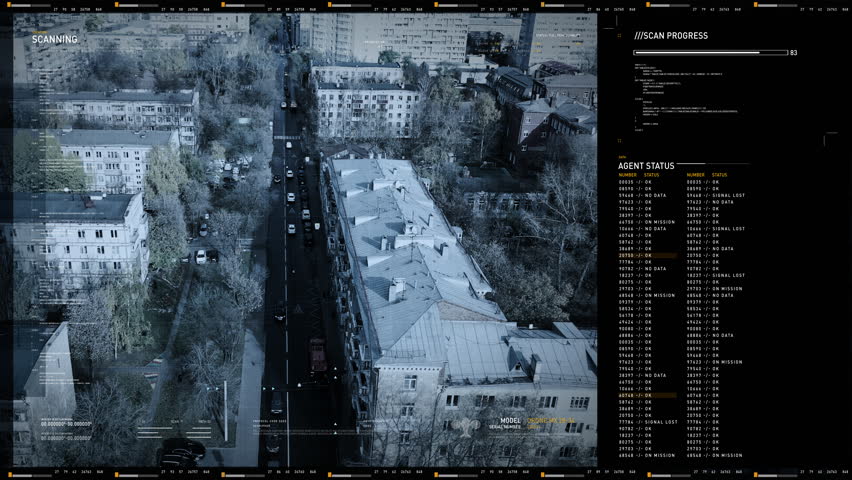 Security Software is Streaming the Live Feed from the Satellite Camera. Identifying the Car of the Suspect. Security Breach was Found. Sending the Security Agents on the Mission. User Interface.