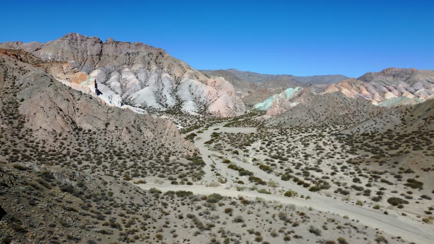 Dessert Landscapes from the Andes Mountains of Argentina