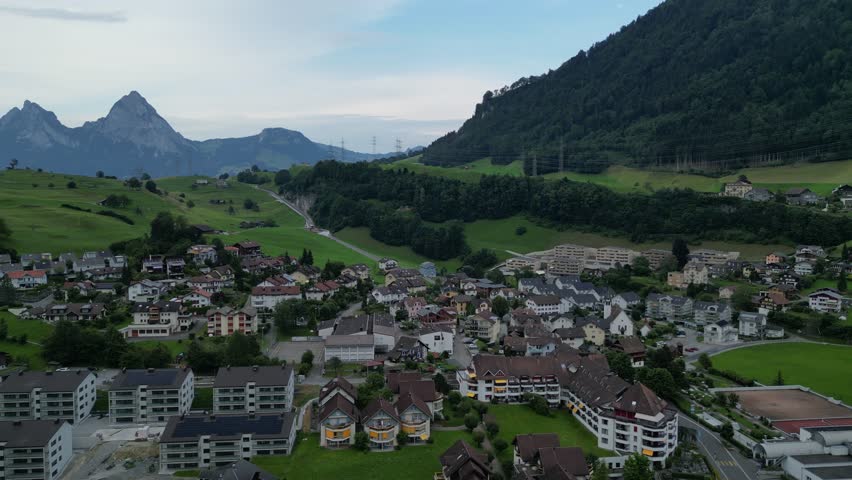 Morschach is a municipality in the Schwyz District in the canton of Schwyz, Switzerland. It was a world famous holiday destination.