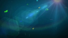 Business stock market, trading, info graphic with animated graphs, charts and data numbers insight analysis to be shown on monitor display screen for business meeting mock up theme, advance market  - Powered by Shutterstock - Get 15% off with code: PIKWIZARD15