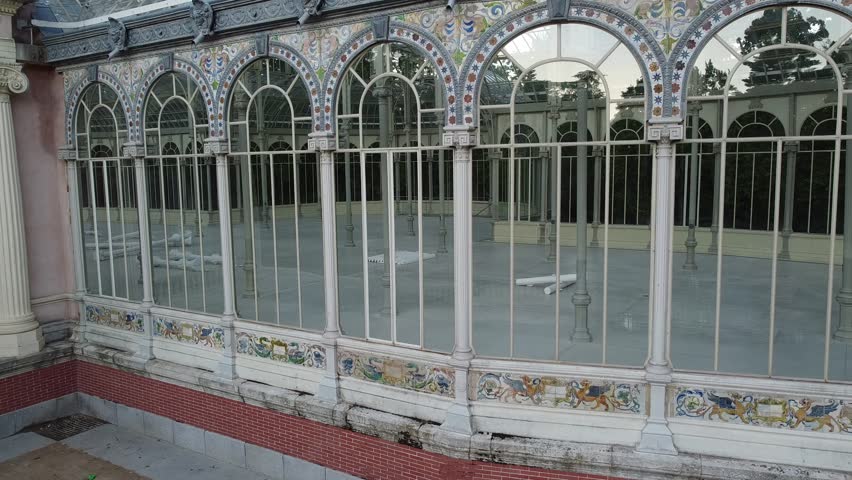 The Palacio de Cristal ("Glass Palace") is a 19th-century conservatory located in the Buen Retiro Park in Madrid, Spain. It is currently used for art exhibitions.
