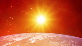 Scorching Heatwave Global Climate Changes on Planet Earth: Global Warming and Rising Temperatures under Intense Sunlight - Meteorology Forecasts for Hot Weather - Powered by Shutterstock - Get 15% off with code: PIKWIZARD15