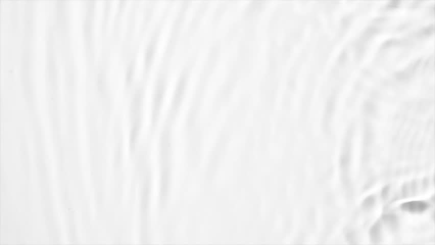 Water ripples, abstract clear water wave, pure natural swirl texture, background of beautiful clear transparent water surface with drops and waves. Top view, Slow motion