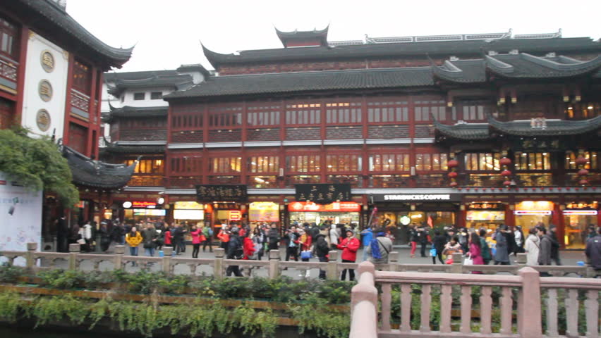 SHANGHAI - DECEMBER 21: City God Temple of Shanghai, The City God Temple located