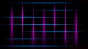 Square shape pink blue  pattern Grid squares tiles blocks background, dynamics animatiin abstract tiles cubes tectured neon glowing lights technology backdrop - Powered by Shutterstock - Get 15% off with code: PIKWIZARD15