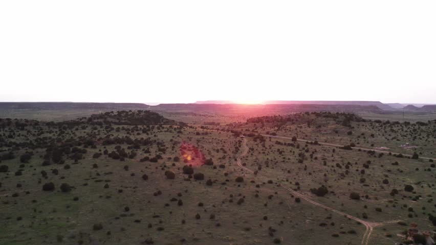Oklahoma Aerial Landscape in Mesa County