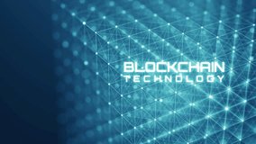 Block chain network concept. Big data visualization. Cyber security background. Distributed register technology, background made of line, circles and particles. - Powered by Shutterstock - Get 15% off with code: PIKWIZARD15