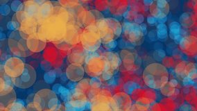 Colorful bokeh lights background, abstract circular blur pattern, festive and bright light spots, red, blue and orange overlapping circles, holiday design - Powered by Shutterstock - Get 15% off with code: PIKWIZARD15