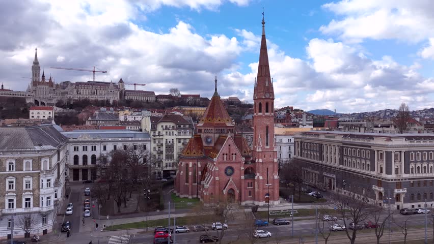Szilagyi Dezso Square Reformed Church is a Protestant church in Budapest. Hungary