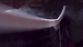 Extreme slow motion shot of a tennis ball flying over the net - Powered by Shutterstock - Get 15% off with code: PIKWIZARD15