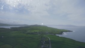 Animation of network of connections with icons over landscape. Social media, nature and digital interface concept digitally generated video. - Powered by Shutterstock - Get 15% off with code: PIKWIZARD15