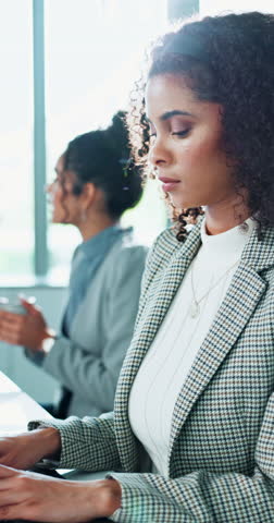 Computer, office and face of business woman with confidence for work, career and job opportunity. Professional, corporate consultant and portrait of person typing for research, website and internet
