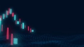 Financial, digital and stock or market for trading with graph, investment and finance dashboard of economy growth. Statistics, cryptocurrency and information, numbers for inflation and future - Powered by Shutterstock - Get 15% off with code: PIKWIZARD15