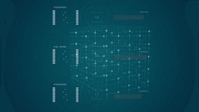 Animation of digital data processing over blue background. Global finance, business, connections, computing and data processing concept digitally generated video. - Powered by Shutterstock - Get 15% off with code: PIKWIZARD15