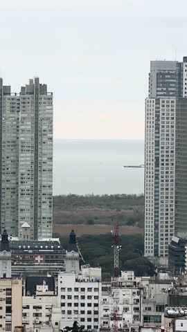 Skyscrapers of Puerto Madero, Buenos Aires, Argentina. 