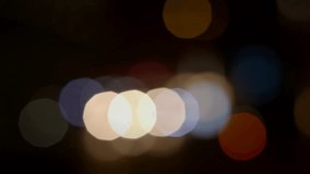 Colorful Bokeh Lights Abstract Art Photography of vibrant urban night lights in a warm atmosphere - Powered by Shutterstock - Get 15% off with code: PIKWIZARD15