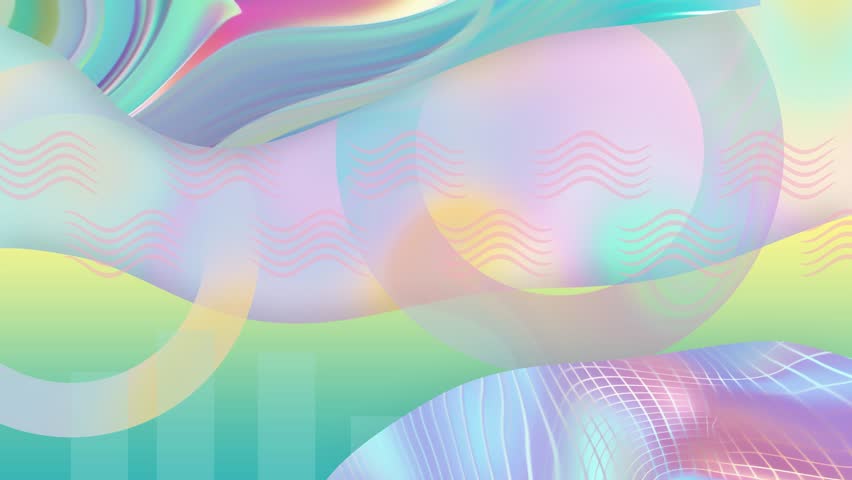 abstract pastel gradient 2d playful background with good energy vibe, colorful look with iridescent tones and wavy shapes - Powered by Shutterstock - Get 15% off with code: PIKWIZARD15