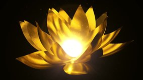 Golden Flower Blooming, 3D Animation - Powered by Shutterstock - Get 15% off with code: PIKWIZARD15