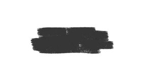 Paint brush strokes. Hand drawn charcoal scratch black color on white background - Powered by Shutterstock - Get 15% off with code: PIKWIZARD15
