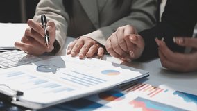 Business people applaud their partners or employment contracts in success agreements. Trust, support and collaboration end business meetings. - Powered by Shutterstock - Get 15% off with code: PIKWIZARD15