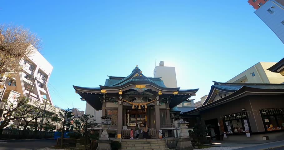 Kashiwa Shrine, a shrine in Kashiwa City, Chiba Prefecture, Japan