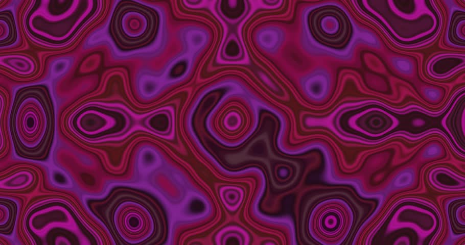 An illustration psychedelic color and lights effects loop, psychedelic trips background